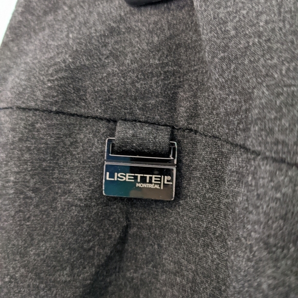 Lisette Montreal Gray Skinny Pants  size Large - Picture 3 of 5